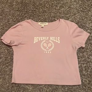 Obsessive Love Beverly Hills 1896 Cropped Top